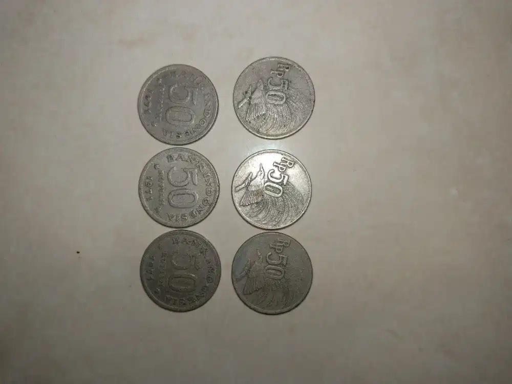 Uang Koin Kuno Rp 50