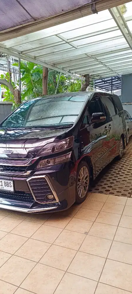 Velfire 2012 ZG premium pilot seat