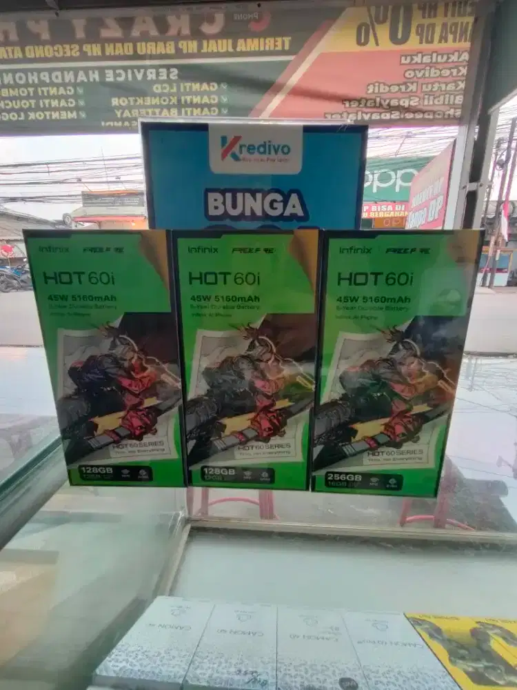 INFINIX HOT 60I NFC RAM 8GB+8GB/256GB ORIGINAL GARANSI RESMI