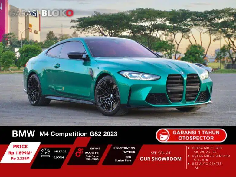 BMW M4 Competition Coupe S58 G82 2023