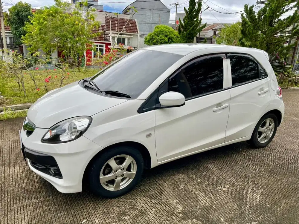 Brio E 1.2 I-Vtec, Matic A/T, Warna Putih, 2016, KM 147rb, Pajak Hidup