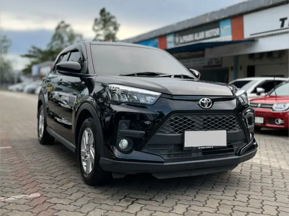 SIAP PAKAI!! 
TOYOTA RAIZE 1.2 G MATIC 2024 HITAM KM 27RB