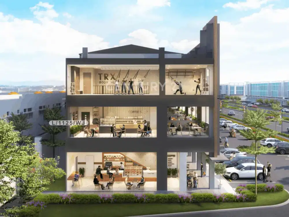 Ruko Sapphire Siap Pakai Untuk Usaha Strategis Summarecon Bandung