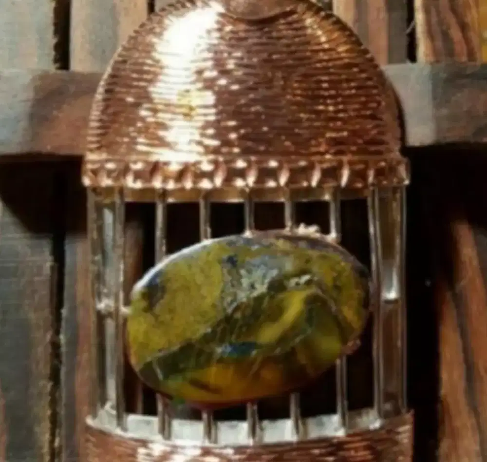 Batu Garut gambar burung natural