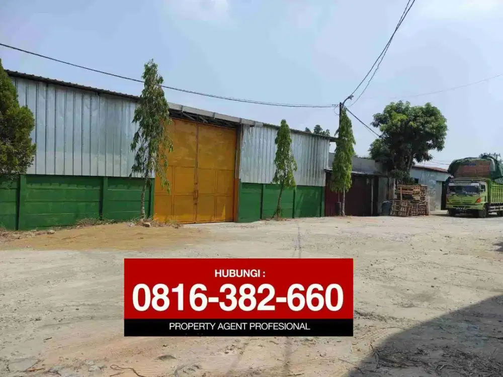 Disewakan Gudang 306 m2 Komp. Pergudangan Sukarno Hatta Palembang