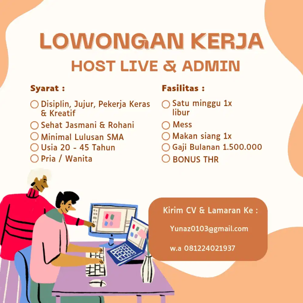 HOST LIVE DAN ADMIN