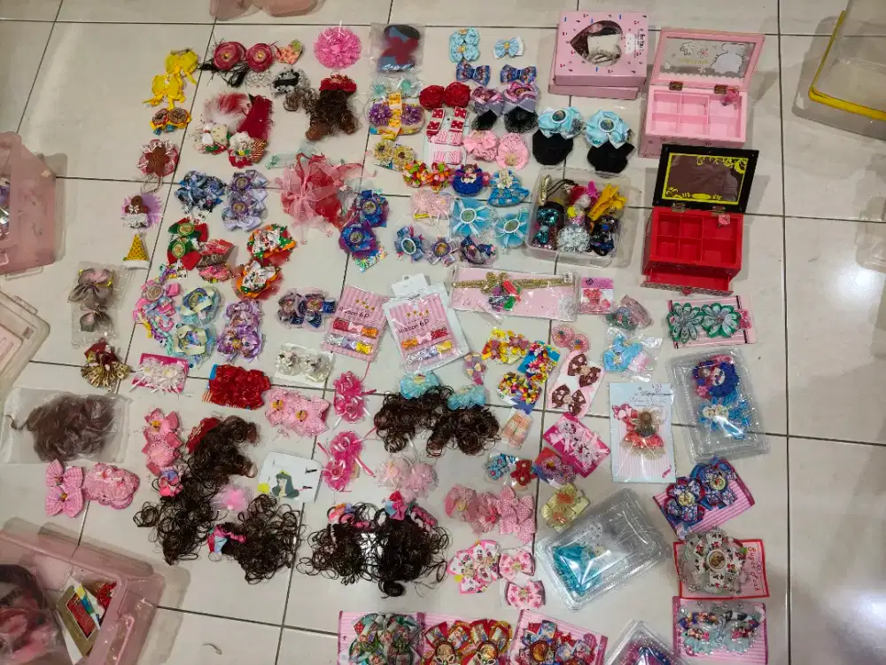 Jepitan rambut n musik box