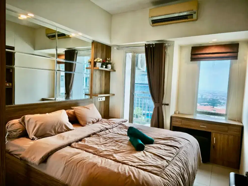 DISEWAKAN APARTEMEN TANGLIN STUDIO FULL FURNISH LT 15 PAKUWON INDAH MALL