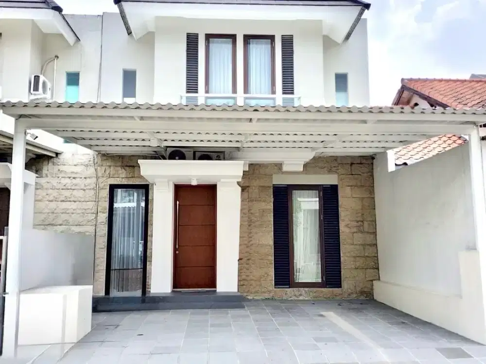 DIJUAL RUMAH TAMAN PUSPA RAYA TPR CITRALAND 4KT SEMI FURNISH DEKAT PASAR