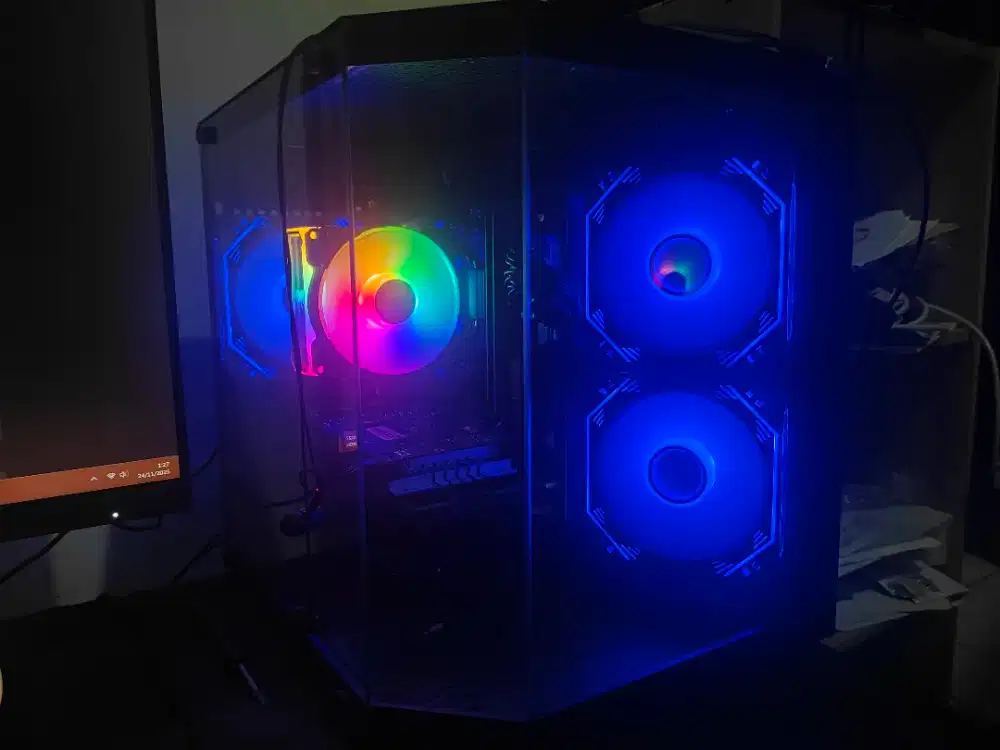 DIJUAL RAKITAN PC + UPS + MONITOR