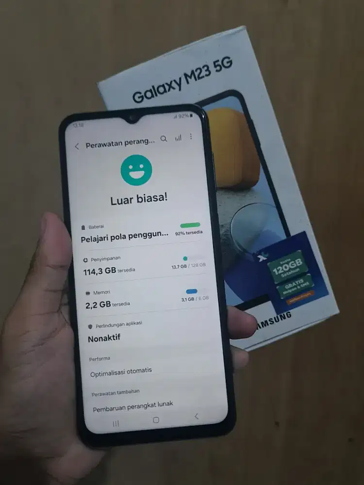 Samsung m23 5g 6/128