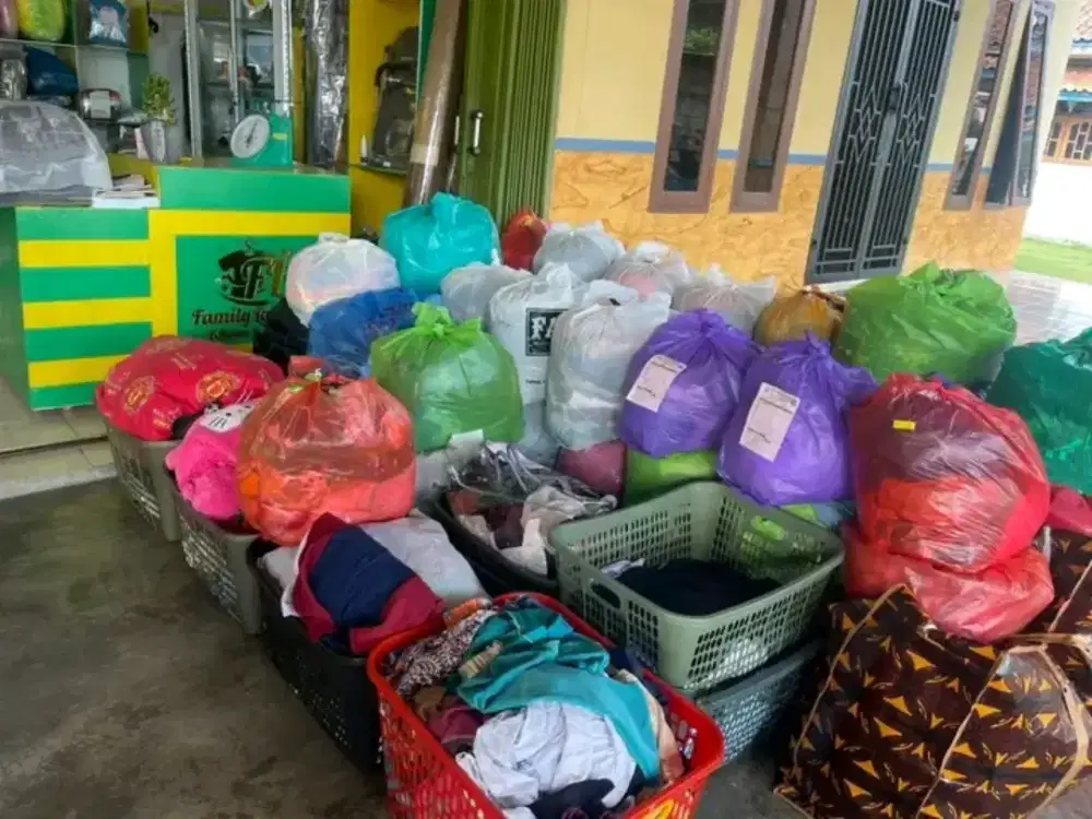 Loundry kiloan gratis antar jemput