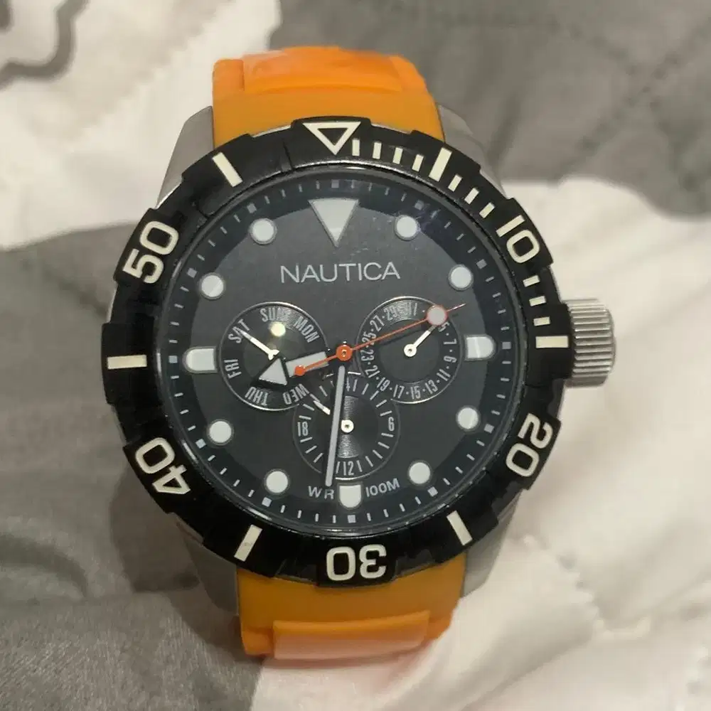 JAM NAUTICA CHRONO ORANGE BLACK