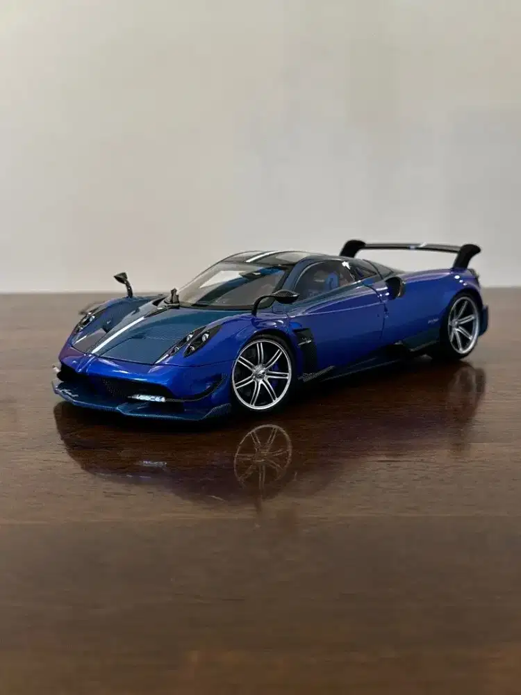 Autoart Huayra BC Blu Francia Mobil Model Car Diecasr Original