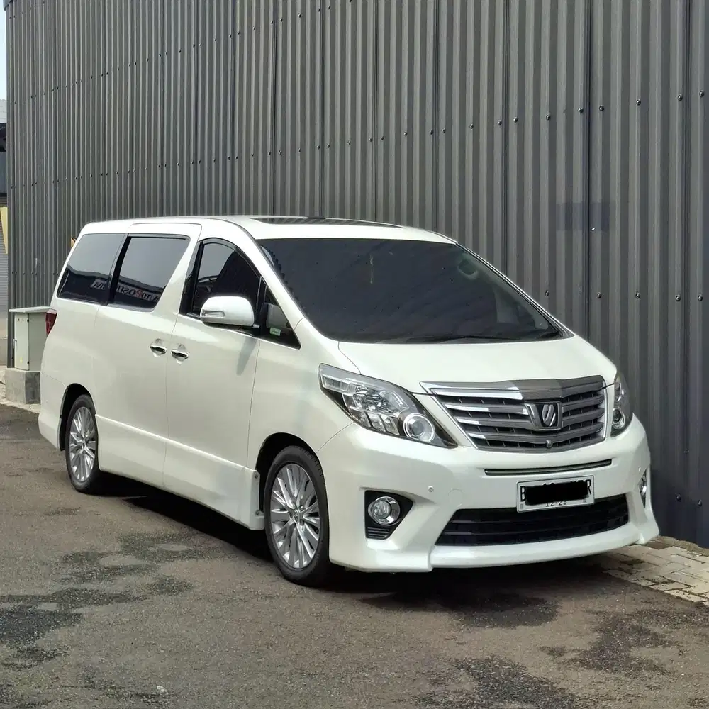 Toyota Alphard SC PS Premium Sound 2013 Low KM 100RB