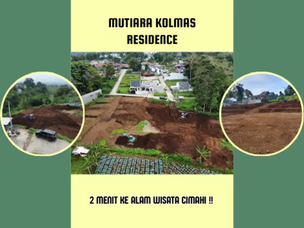 Promo Tengah Malam Berakhir Pukul 00:00 WIB! Kavling Kolmas SHM View Terbaik, Cepat Hubungi!