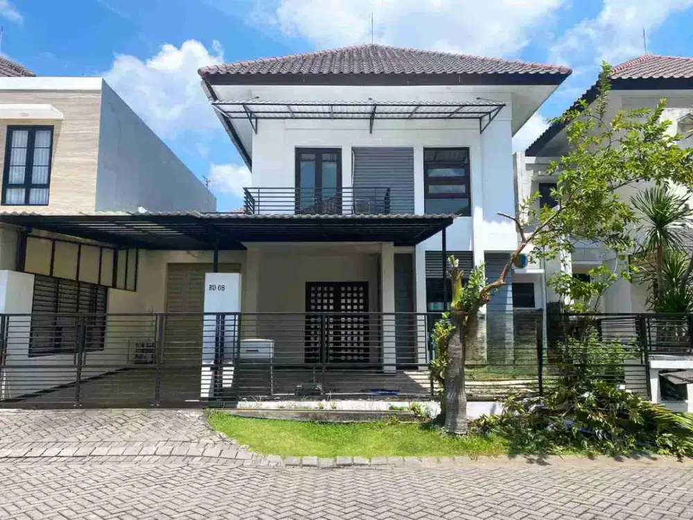 Disewakan Rumah 2 lantai Minimalis siap huni/kondisi istimewa Prambanan Residence Surabaya Barat