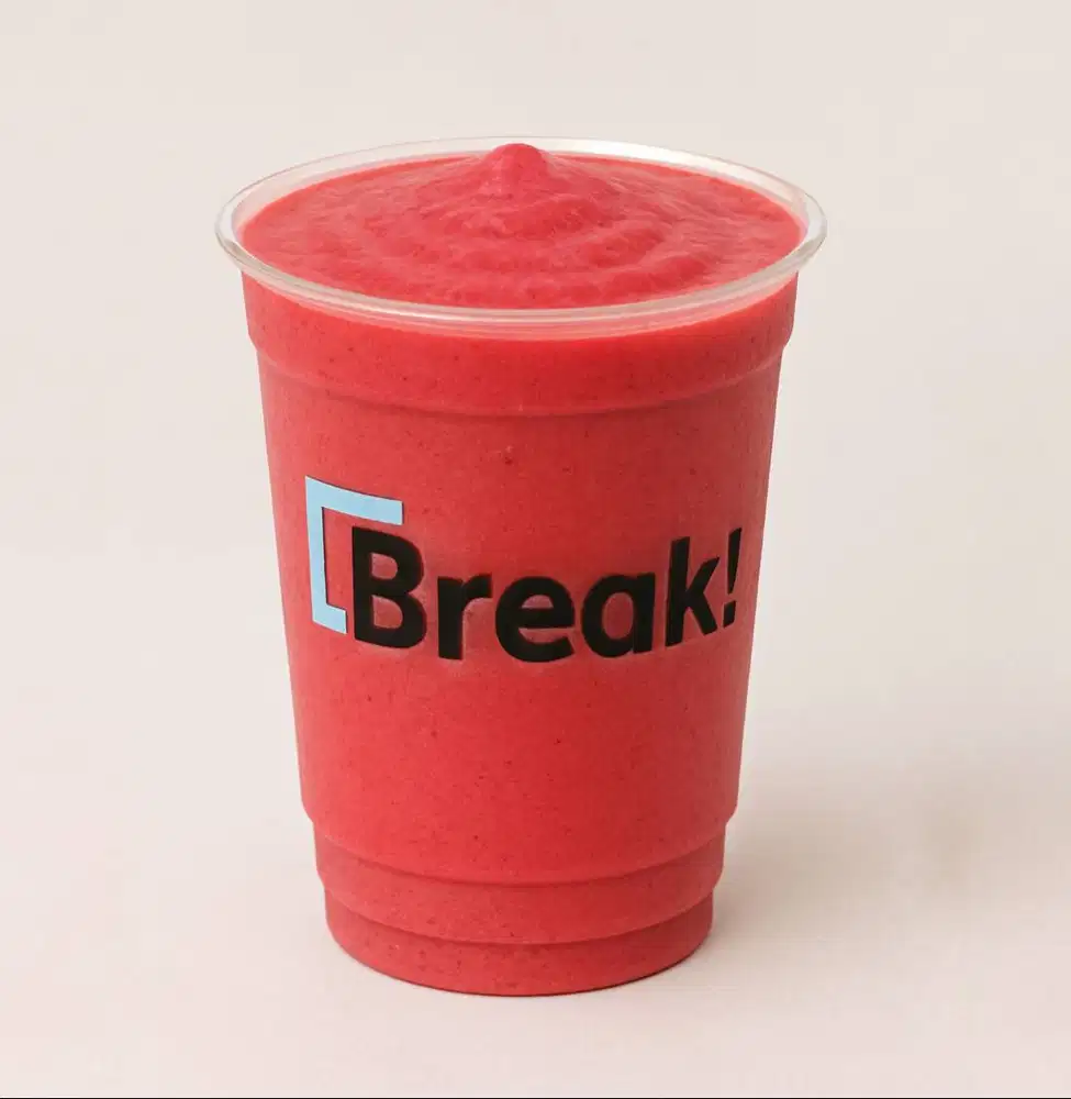 Break Drink Strawberry Smoothie - Menerima Pesanan Banyak