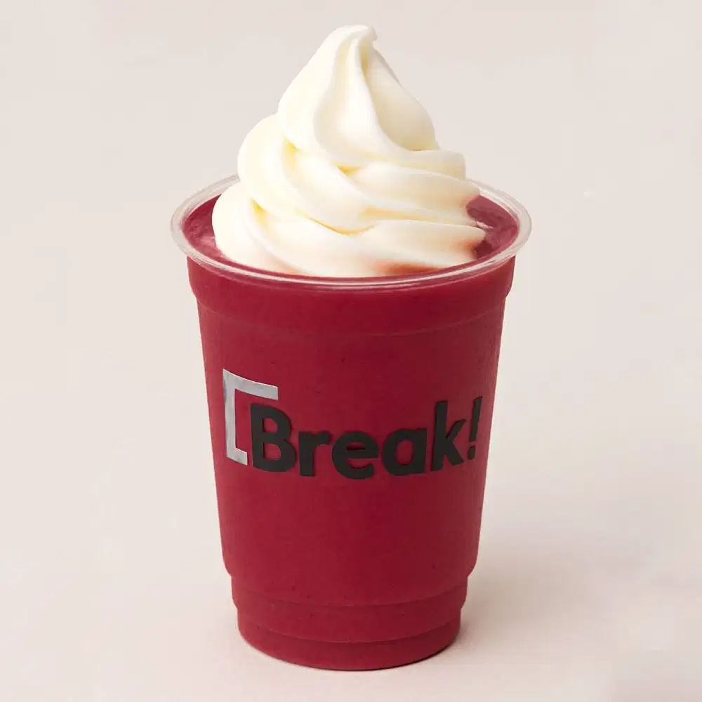 Break Drink Wildberry Smoothie Ice Cream - Menerima Pesanan Banyak