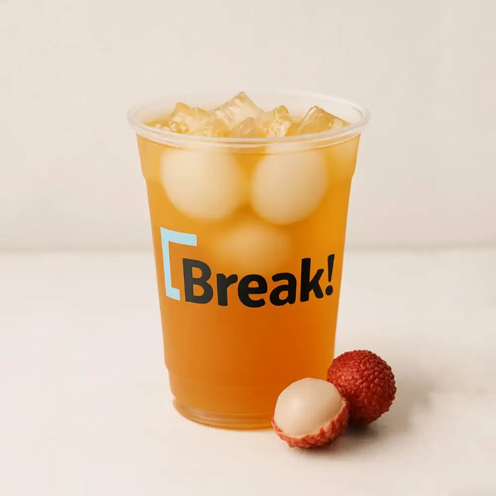 Break Drink Lychee Tea - Menerima Pesanan Banyak