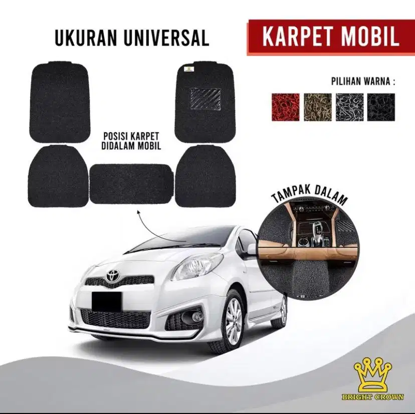 Karpet mobil bagus tebal