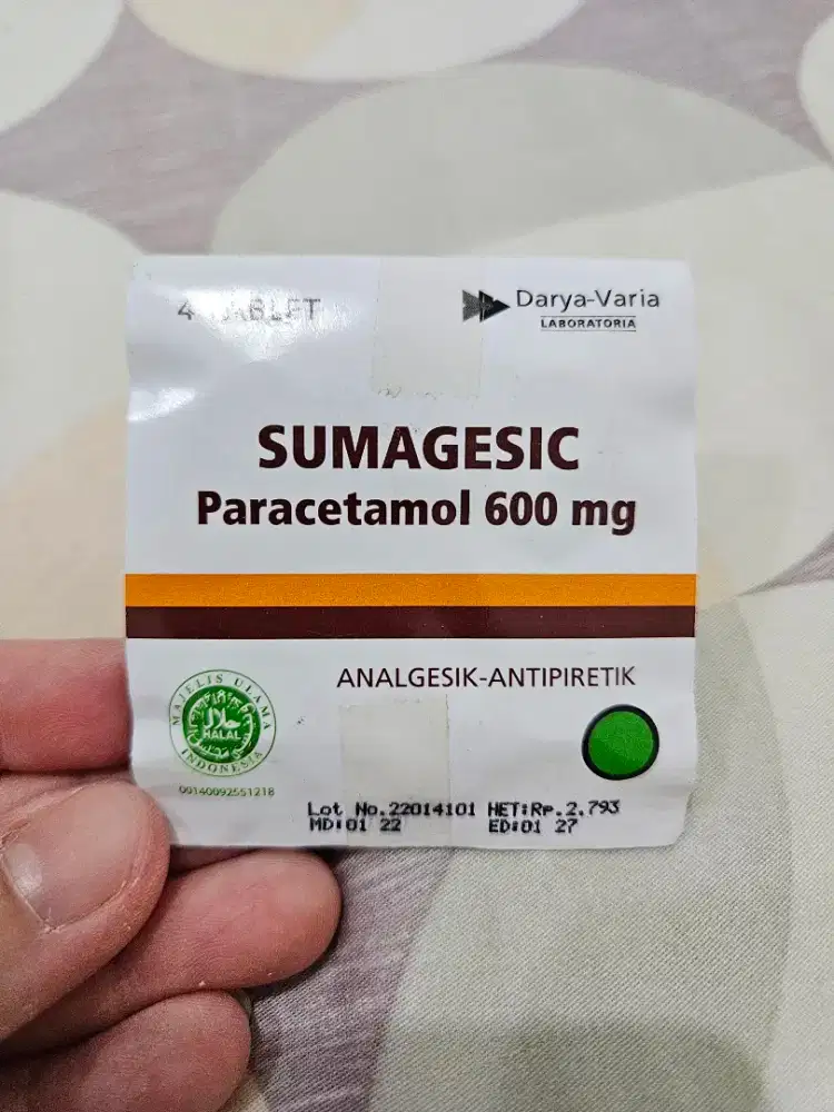 Paracetamol Sanmol / Sumagesic