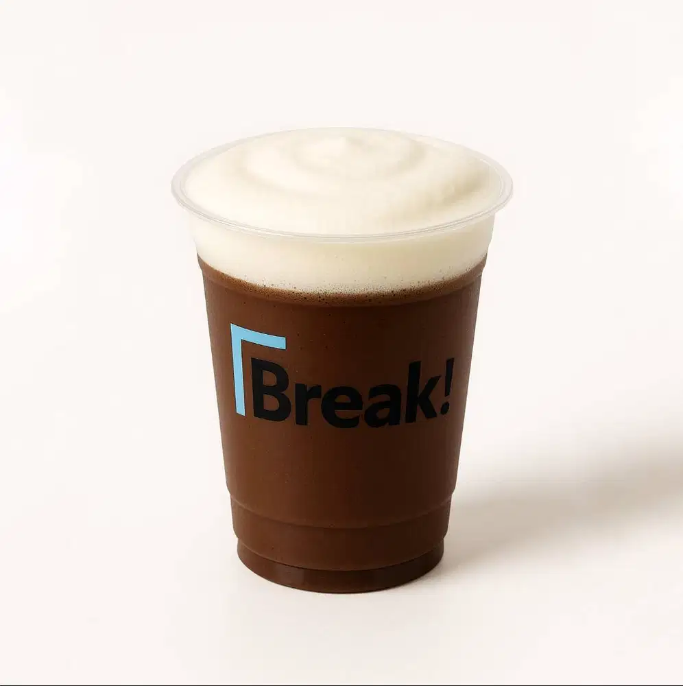 Break Drink Iced Choco Sea Salt Latte - Menerima Pesanan Banyak