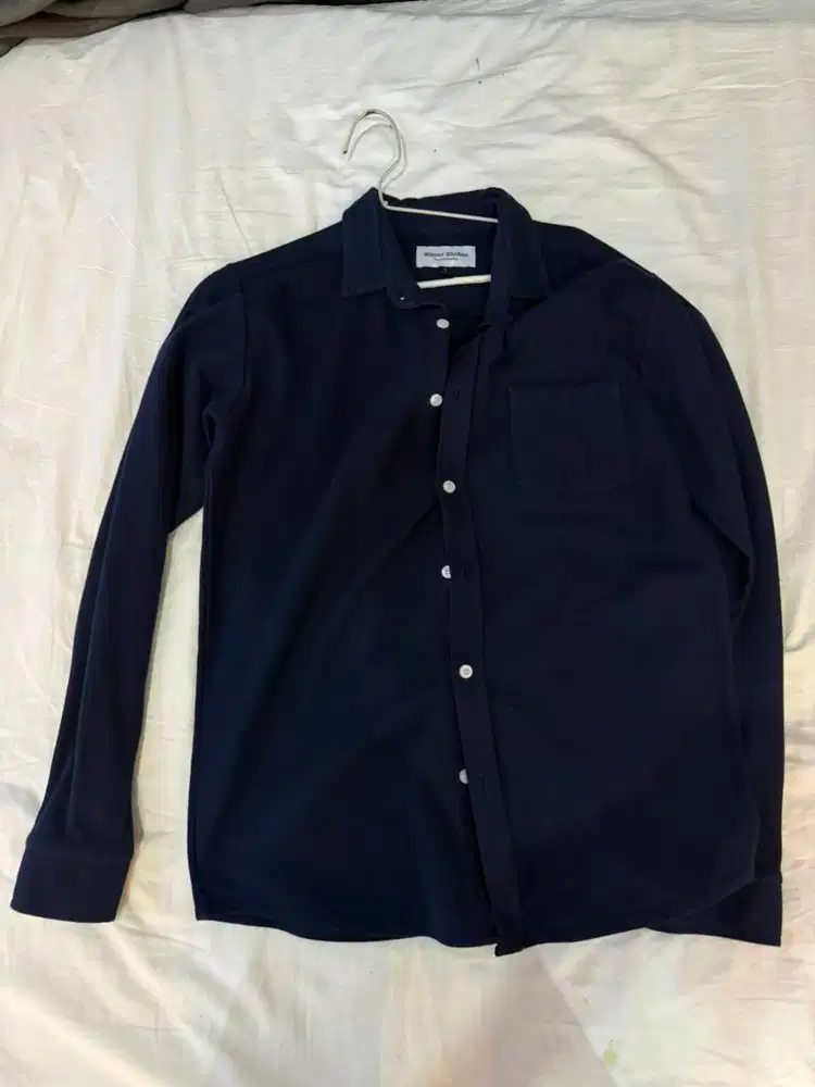 Preloved by Ard - Kemeja panjang navy