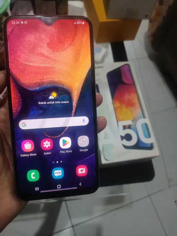 Samsung A50 6/128 fullset lcd gantian