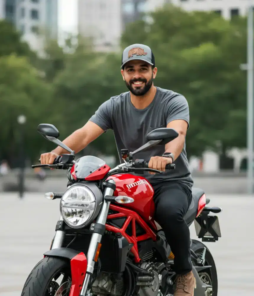 Topi Trucker Logo Badak Original Second Abu-abu Hitam
