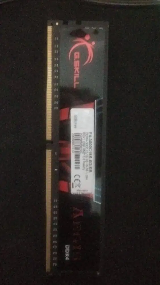 RAM GAMING  g-skill aegis f4-3000c16s-8gisb second