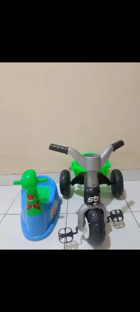 Pispot anak & sepeda anak