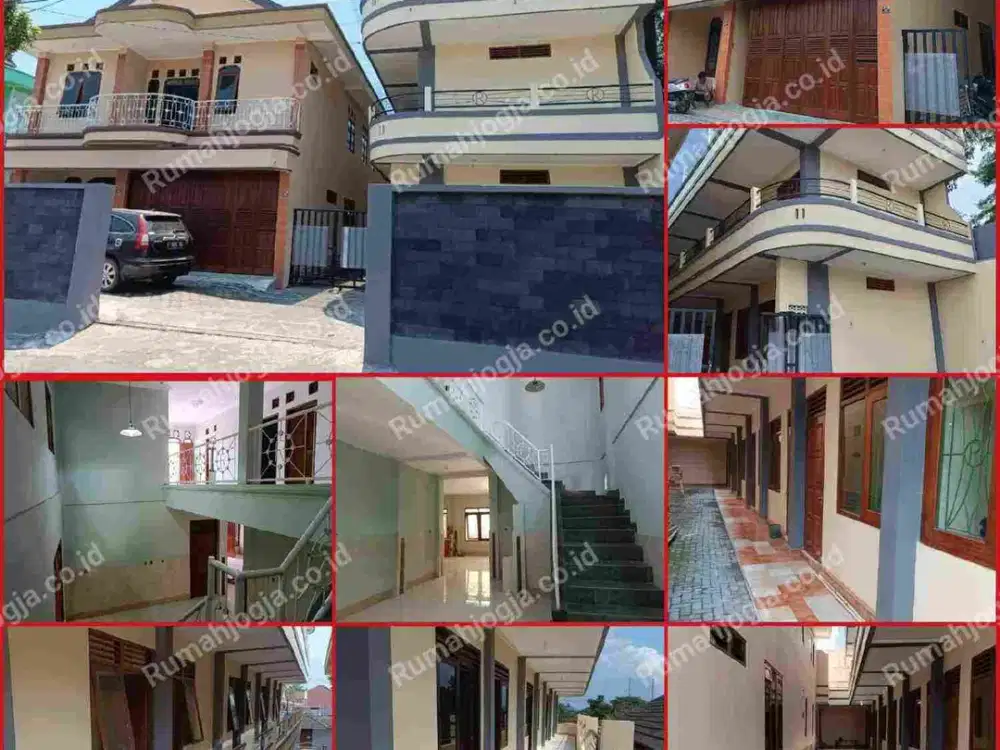 rumah dan kost 25 kamar tidur palagan dekat UGM