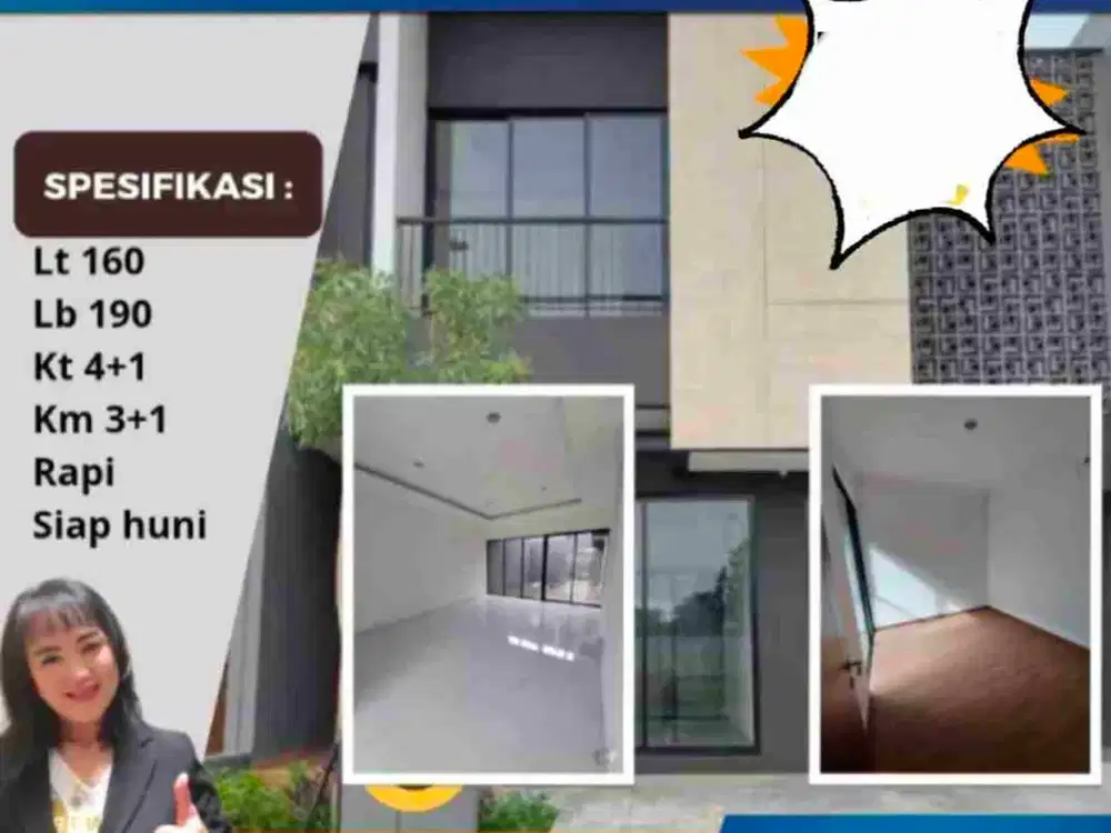 Disewakan Cluster Eldora Lt  160 m² Suvarna Sutera Lavon Tangerang