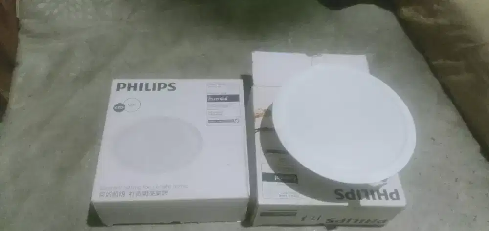 Jual  lampu philip 12w dua pcs