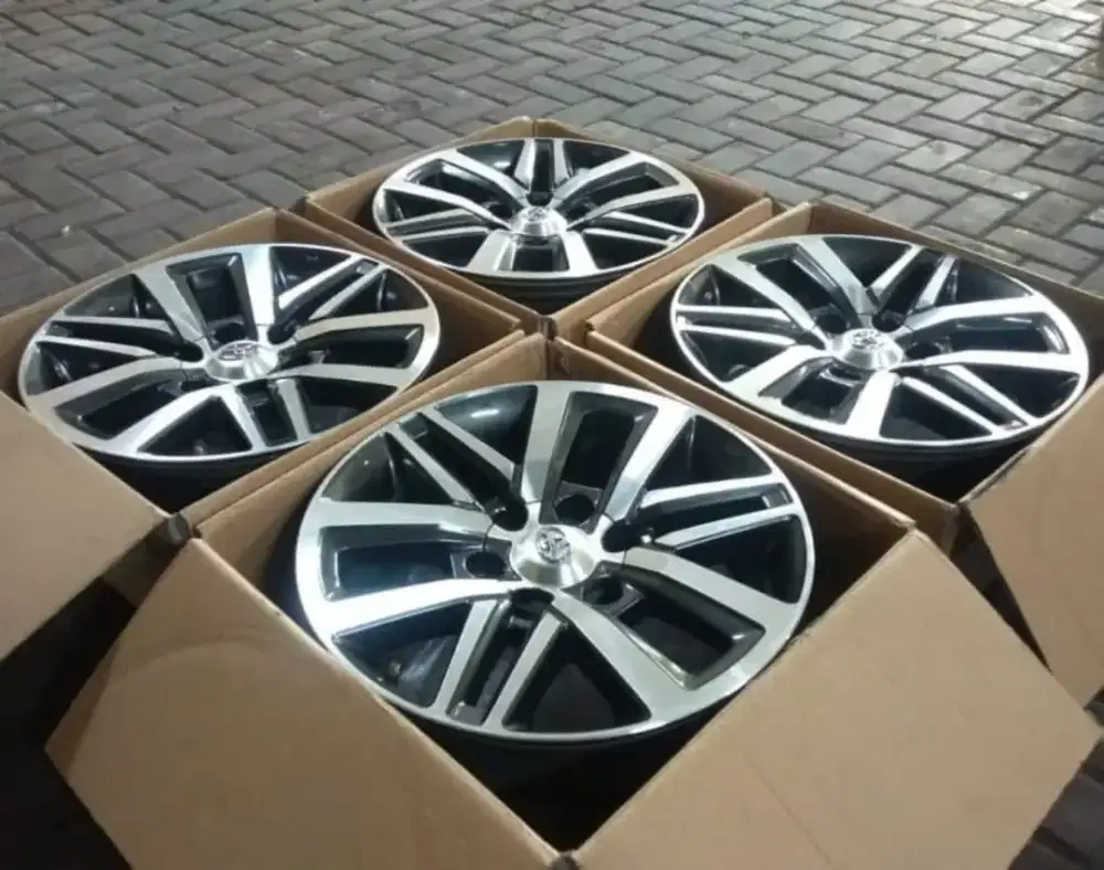 Velg Ori VRZ R18 BT50 TrailBlazer Dmax MUX Panther Touring H1 Starex
