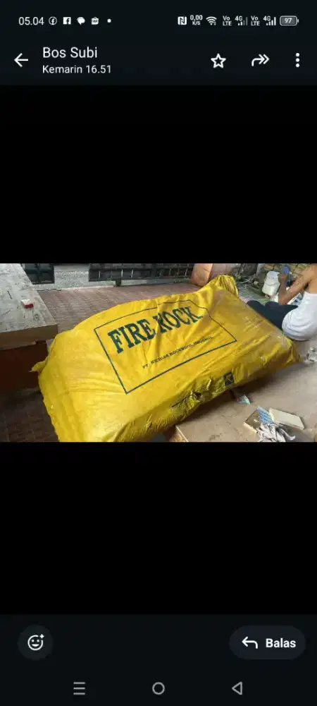Firerock density 40 tebal 5 cm