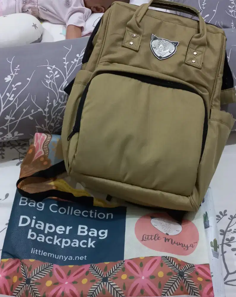 diapers bag backpack little munya