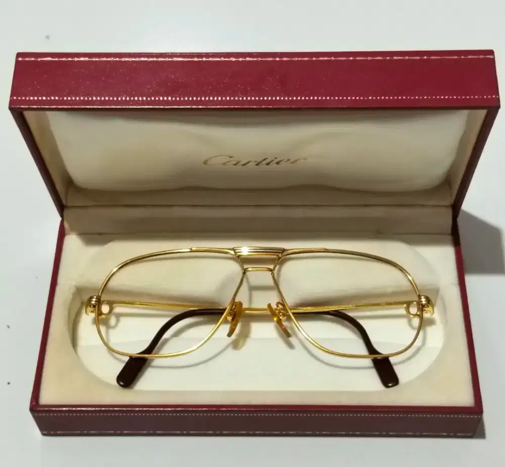 Frame Kacamata Cartier Tank Louis Original
