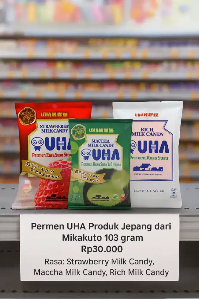 Permen UHA Produk Jepang dari Mikakuto  103 gram