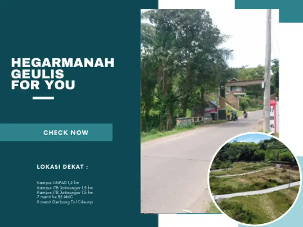 Kavling dengan Orientasi Timur/Selatan Saja! Dapatkan Sinar Matahari Pagi Terbaik