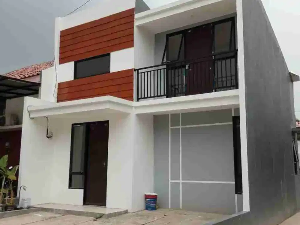 Rumah Siap huni Hook di Cipayung kota Depok murah strategis 10 menit ke stasiun Depok lama dan pintu tol sawangan 4