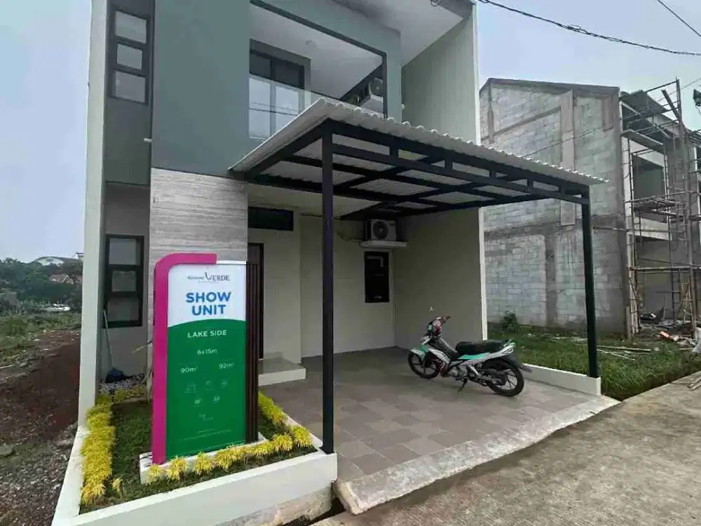 2Lantai Fasilitas Lengkap Siap Huni at Kemang Verde, Free Biaya2 Langsung Akad