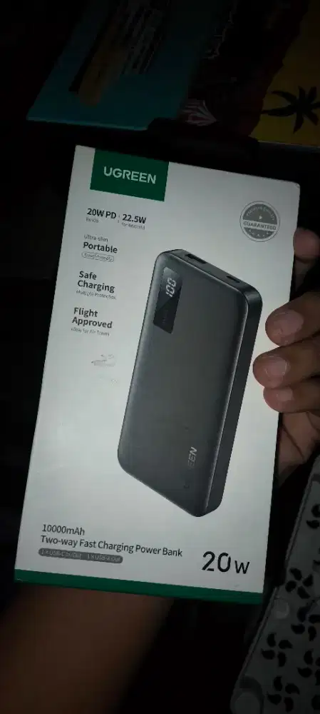 Powerbank Ugreen 10000mAh (model 25742). Baru