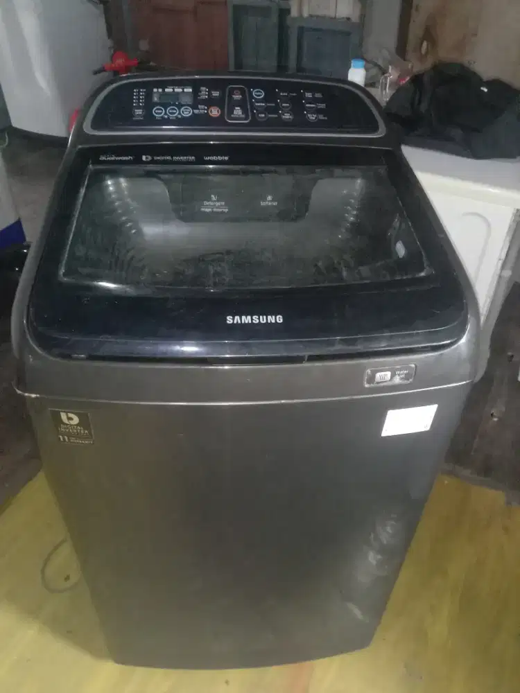 Dijual mesin cuci otomatis Samsung 13kilo siap pakai