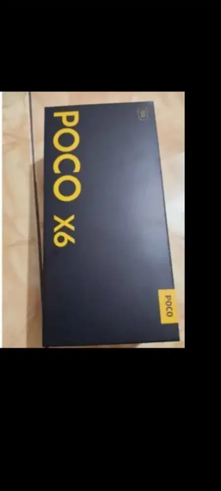Xiaomi poco X6 ram 12gb 5G