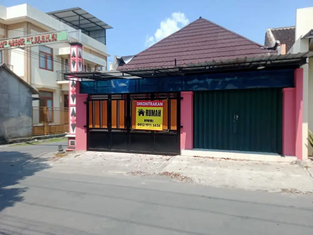 Rumah dan Tempat Usaha Disewakan