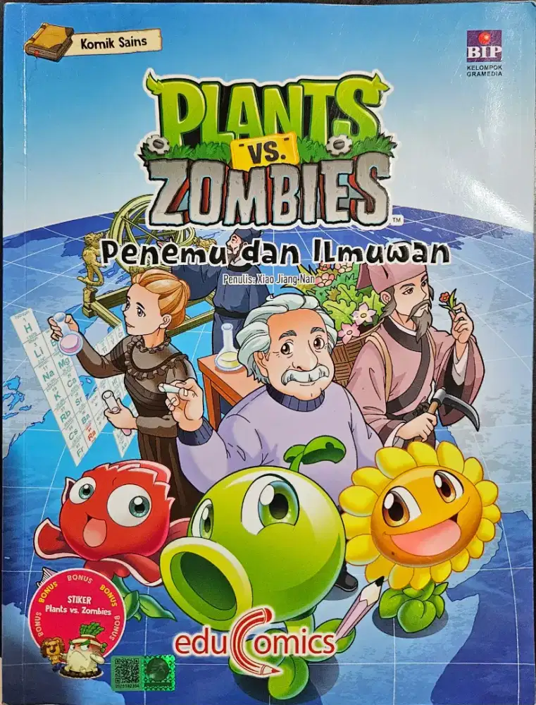 KOMIK/COMIC  SAINS PLANTS VS ZOMBIES