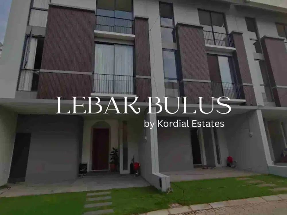 RUMAH DIJUAL DI LEBAK BULUS JAKARTA SELATAN