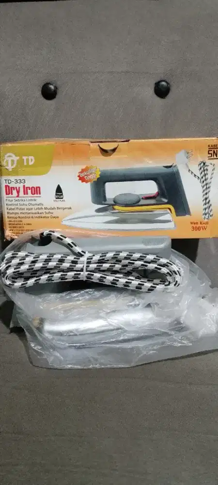 Setrika dry iron